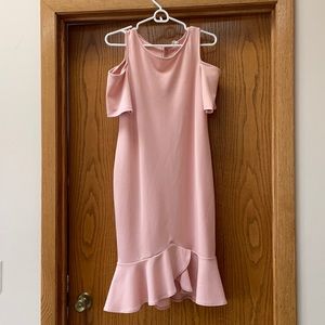 Pink Blush Maternity Dress